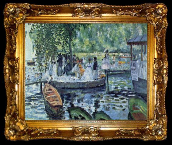 framed  Pierre-Auguste Renoir La Grenouillere, ta009-2